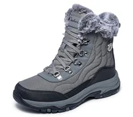 Botki damskie - Skechers Damskie botki Trego-Stormie, ciemnoszary, 37.5 EU - miniaturka - grafika 1