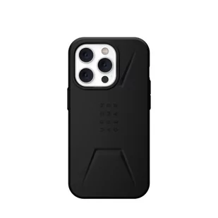 UAG Civilian Magsafe etui iPhone 15 Pro (czarny) - Etui i futerały do telefonów - miniaturka - grafika 1