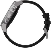 Smartwatch - Zeblaze VIBE 7 Pro Czarny srebrna koperta - miniaturka - grafika 1