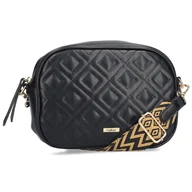 Torebki damskie - Rieker H1500-01 BLACK EKO torebka damska czarna - miniaturka - grafika 1
