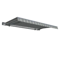 Markizy - Markiza Tarasowa Automatyczna Premium Automatic 400X300 Grey/White - Focus Garden - miniaturka - grafika 1