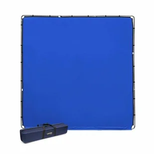 Lastolite StudioLink Chroma Blue 3x3m Kit Rama + Tło LL LR83352 - Akcesoria do statywów - miniaturka - grafika 1