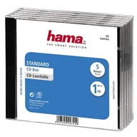 Akcesoria car audio - HAMA Pudełko CD Standard 5-pak 44744 44744 - miniaturka - grafika 1