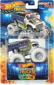 Samochody i pojazdy dla dzieci - HOT WHEELS MONSTER TRUCK LIVE GLOV & FIRE pojazd MIGHTY MIXUP JCH47 - miniaturka - grafika 1