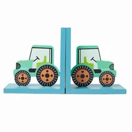 Podpórki do książek - Traktor - Podpórka Do Książek Dla Dzieci 2Szt. - Sass & Belle - miniaturka - grafika 1