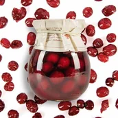 Owoce w puszkach i słoikach - Żurawina w syropie 270g - miniaturka - grafika 1