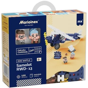 Mini Waffle Wedel 120el Samolot RWD-13 - Klocki - miniaturka - grafika 1