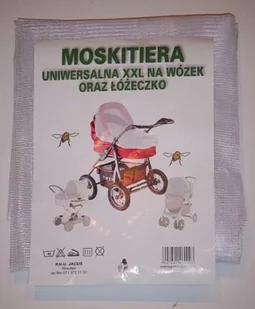Jacuś moskitiera do wózków uniwersalna XXL na wózek/łóżeczko - Akcesoria do wózków - miniaturka - grafika 1