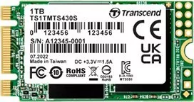 Dysk SSD Transcend 430S 1TB M.2 2242 SATA III (TS1TMTS430S) - Dyski SSD - miniaturka - grafika 1