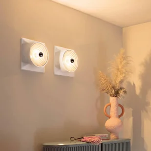 Stilnovo Lampa sufitowa designerska Goletta, czerwony, salon / jadalnia, tworzywo sztuczne, design - Lampy sufitowe - miniaturka - grafika 1