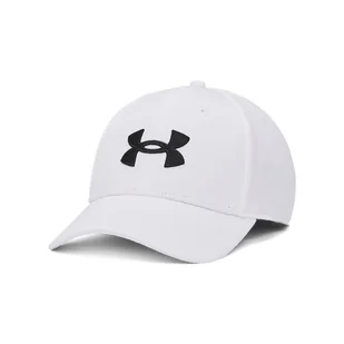 Męska Czapka z daszkiem UNDER ARMOUR MEN'S UA BLITZING 1376700-100 – Biały - Czapki męskie - miniaturka - grafika 1