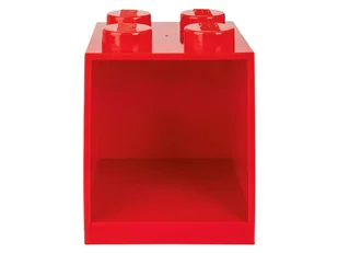 Półka w kształcie klocka LEGO (Czerwony) - Półki i regały dla dzieci - miniaturka - grafika 1