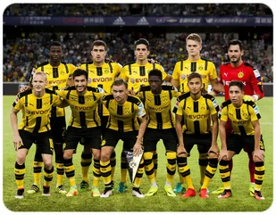 PODKŁADKA POD MYSZKĘ BORUSSIA DORTMUND 23x19CM DO LAPTOPA - Podkładki pod mysz - miniaturka - grafika 1
