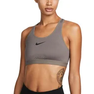 Bielizna sportowa damska - Biustonosz sportowy Nike Dri-FIT Swoosh DD0428 - miniaturka - grafika 1