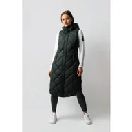 Kamizelki jeździeckie - B//Vertigo Kamizelka długa ocieplana - scarab green - miniaturka - grafika 1