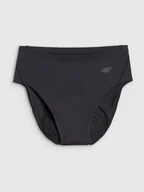 Spodenki rowerowe - 4F Majtki rowerowe damskie - czarne L - miniaturka - grafika 1