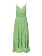 Sukienki - YAS Damska sukienka maxi YASSIRALA, Summer Green, XL - miniaturka - grafika 1