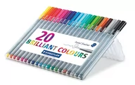 Przybory szkolne - Staedtler Cienkopis Triplus fineliner 0,3 mm 20 kolorów - miniaturka - grafika 1