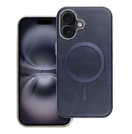 Etui i futerały do telefonów - Futerał GENTLEMAN MAG COVER kompatybilny z MagSafe do IPHONE 17 granatowy - miniaturka - grafika 1