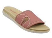 Klapki i japonki damskie - Wygodne klapki damskie Inblu SF-01 różowy - miniaturka - grafika 1