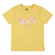 Krawaty i muchy męskie - Levi's Kids Girl's LVG różowy krawat DYE plakat logo T 4EH701 koszulka SS, Snapdragon, 14 lat, Snapdragon, 14 lat - miniaturka - grafika 1