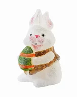 Świece - Świeca ZAJĄC figurka 10x13cm biała - miniaturka - grafika 1