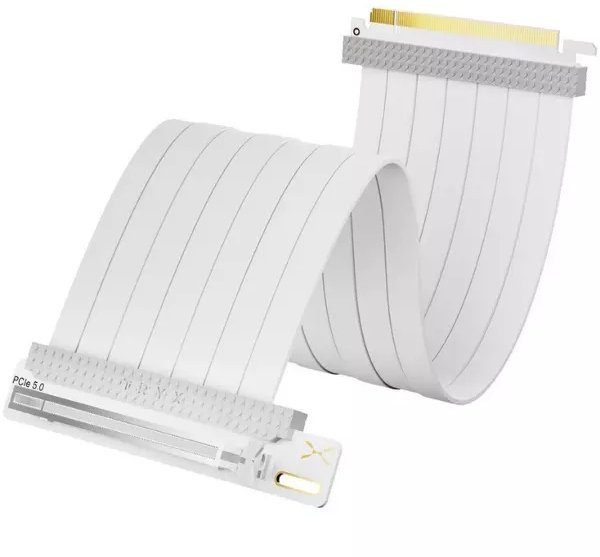 TRYX STRING PCIe 5.0 x16 Riser Kabel, 200mm - biały A-S200C-PCI5-G0W