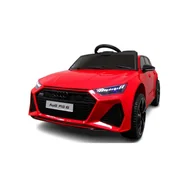Pojazdy elektryczne dla dzieci - AUTO NA AKUMULATOR AUDI RS6 GT PILOT EKOSKÓRA EVA - miniaturka - grafika 1