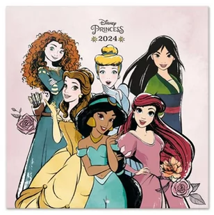 Disney Princess - kalendarz 2024 - Kalendarze - miniaturka - grafika 1