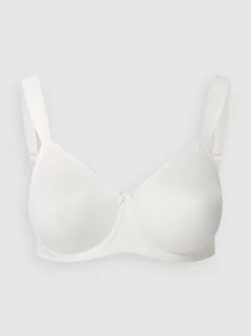 Biustonosz z fiszbinami i fakturowanym wzorem model ‘Essential Minimizer’ - Biustonosze - miniaturka - grafika 1