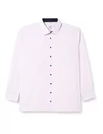 Koszule męskie - Seidensticker Męska koszula z długim rękawem, regularny krój, fioletowa, 39, liliowy, 39 - miniaturka - grafika 1