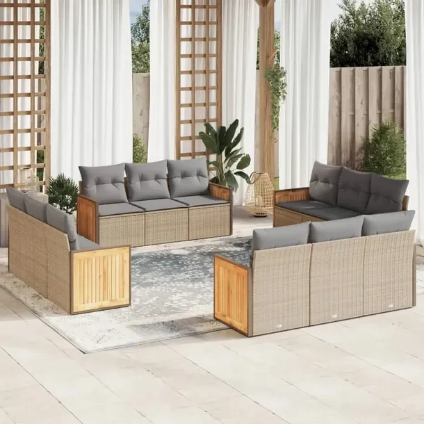 Zestaw Mebli Ogrodowych Komplet Wypoczynkowy Na Taras Balkon Ogród Rattan