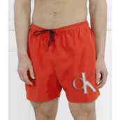 Kąpielówki męskie - Calvin Klein Swimwear Szorty kąpielowe | Regular Fit - miniaturka - grafika 1