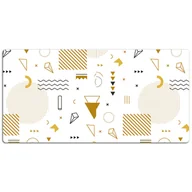 Podkładki na biurko - Podkładka na biurko z nadrukiem Abstrakcyjne figury 120x60 cm - miniaturka - grafika 1