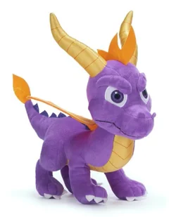 Smok Spyro maskotka pluszowa smok z gry stojący 30 cm wysokości miły plusz oryginalny od Play by Play wiek dziecka 0+ - Maskotki i pluszaki - miniaturka - grafika 1
