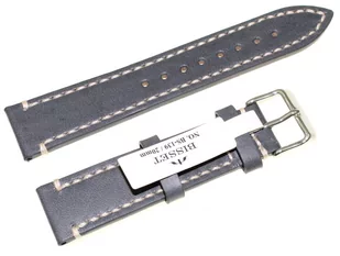 Bisset Pasek skórzany do zegarka BS-139 20mm BS-139 20/18 - Akcesoria do zegarków - miniaturka - grafika 1