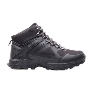 Buty trekkingowe Big Star M MM174167 czarne - Buty trekkingowe męskie - miniaturka - grafika 1