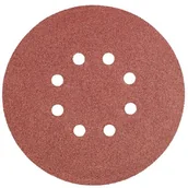 Narzędzia warsztatowe - Topex Grupa sp. z o.o. S.K. Krążki ścierne 150mm K100 5szt. z 8 otworami 55H948 - miniaturka - grafika 1