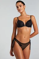 Majtki damskie - Hunkemöller BEBE STRING R Czarny - miniaturka - grafika 1