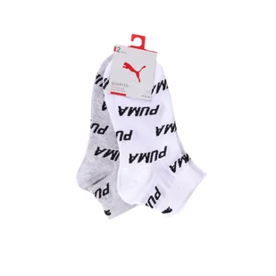 Skarpety unisex Puma BWT QUARTER 2-PACK wielokolorowe 90794802 - Skarpetki damskie - miniaturka - grafika 1