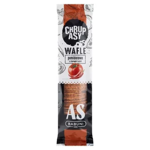 As-Babuni Chrupasy Wafle pomidorowe z ziołami i chili 90 g - Paluszki - miniaturka - grafika 1