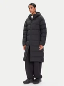 Kurtki damskie - Jack Wolfskin Kurtka puchowa Frozen Palace 1204133 Czarny Regular Fit - miniaturka - grafika 1