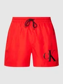 Kąpielówki męskie - Spodenki kąpielowe i chusta plażowa w zestawie - miniaturka - grafika 1