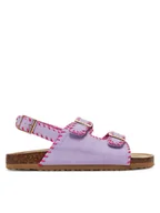 Buty dla dziewczynek - Roxy Sandały AVO-RMT-126 Fioletowy - miniaturka - grafika 1
