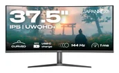 Monitory - JAPANNEXT JN-IB375C144UQR-H (38") 3840 x 1600 px UltraWide Quad HD+ LCD Czarny - miniaturka - grafika 1