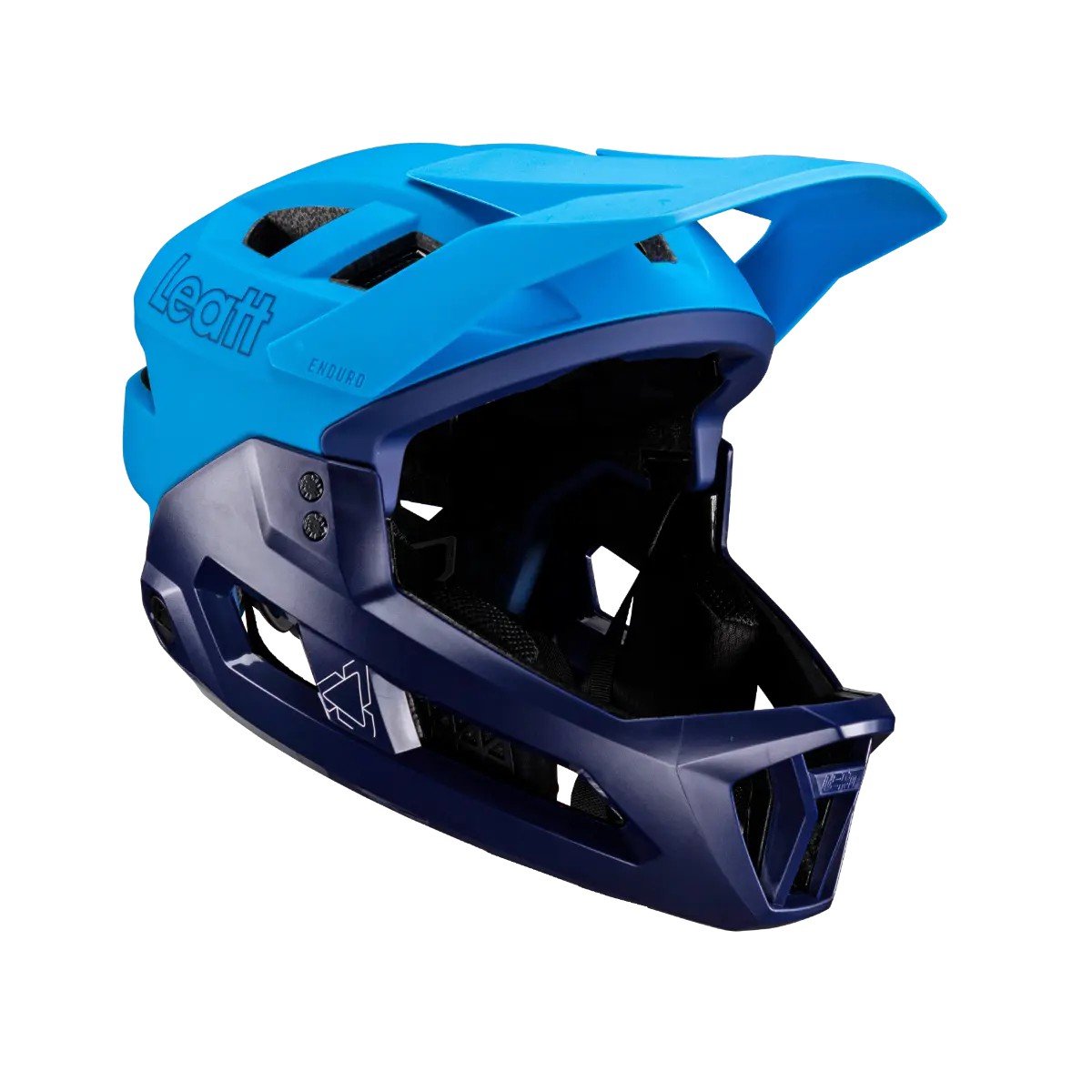 Leatt Kask Rowerowy Mtb Enduro 2.0 (wypinana Szczęka) V24 Cyan Kolor