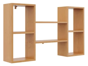 Nowoczesna Wisząca Półka Ścienna Olcha G7-R88 - Półki do salonu - miniaturka - grafika 1