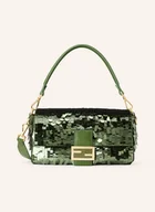 Torebki damskie - Fendi Torebka Baguette Z Cekinami gruen - miniaturka - grafika 1