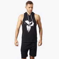 Koszulki sportowe męskie - Męska koszulka treningowa z kapturem Olimp - Men's Hoodie Stringer Classic Skull-M - miniaturka - grafika 1