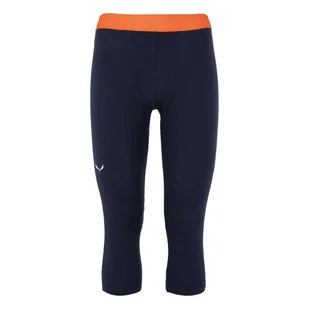 Getry Salewa Cristallo Warm Merino Responsive Men's 3/4 Tights - męskie - M - Pozostała odzież narciarska - miniaturka - grafika 1